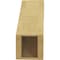 Ekena Millwork 5-inch W x 12-inch D x 12-inch H Carmel Rough Cedar Woodgrain TimberThane Knee Brace, Primed BRCUR05X12X12CARRCPR - alternate 4